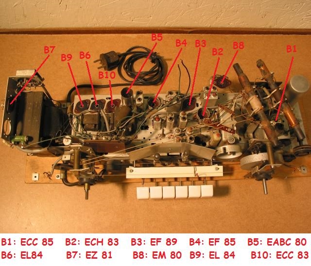 Remise en état d'un récepteur Philips B6X63A (1956) B6x63a-17